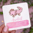 Load image into Gallery viewer, Axolotl Enamel Pin