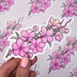 Load image into Gallery viewer, Cherry Blossom Branch Waterproof Sticker
