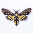 Load image into Gallery viewer, Death's-head Hawkmoth Waterproof Vinyl Sticker