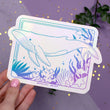 Load image into Gallery viewer, Humpback Whale Sun Catcher Rainbow Maker Window Sticker