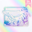 Load image into Gallery viewer, Humpback Whale Sun Catcher Rainbow Maker Window Sticker