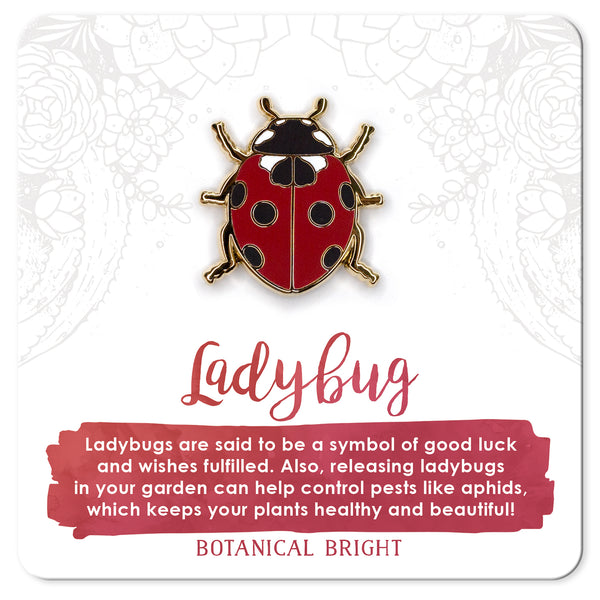 Ladybug Enamel Pin