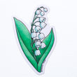 Load image into Gallery viewer, Lily of the Valley Waterproof Vinyl Sticker