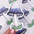 Load image into Gallery viewer, Ink Cap Mushroom Waterproof Vinyl Sticker