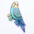 Load image into Gallery viewer, Rainbow Parakeet Waterproof Vinyl Sticker