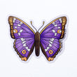 Load image into Gallery viewer, Purple Emperor Butterfly Waterproof Vinyl Sticker
