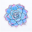 Load image into Gallery viewer, Succulent Echeveria Blue Bird Waterproof Vinyl Sticker