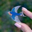 Load image into Gallery viewer, Swallow Enamel Pin