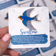 Load image into Gallery viewer, Swallow Enamel Pin