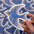 Load image into Gallery viewer, Swallow Bird Waterproof Vinyl Sticker