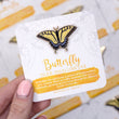 Load image into Gallery viewer, Swallowtail Butterfly Enamel Pin