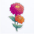 Load image into Gallery viewer, Zinnia Waterproof Vinyl Sticker