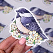 Load image into Gallery viewer, Chickadee Bird Waterproof Vinyl Sticker