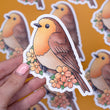 Load image into Gallery viewer, Robin Bird Waterproof Vinyl Sticker