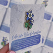 Load and play video in Gallery viewer, Colorado Blue Columbine Enamel Pin
