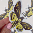 Load and play video in Gallery viewer, Death's-head Hawkmoth Waterproof Vinyl Sticker