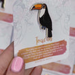Load and play video in Gallery viewer, Toucan Enamel Pin