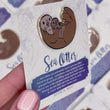 Load and play video in Gallery viewer, Sea Otter Enamel Pin