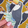Load and play video in Gallery viewer, Toucan Waterproof Vinyl Sticker