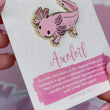 Load and play video in Gallery viewer, Axolotl Enamel Pin