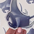 Load and play video in Gallery viewer, Manta Ray Waterproof Vinyl Sticker