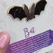 Load and play video in Gallery viewer, Bat Enamel Pin