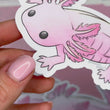Load and play video in Gallery viewer, Axolotl Waterproof Vinyl Sticker