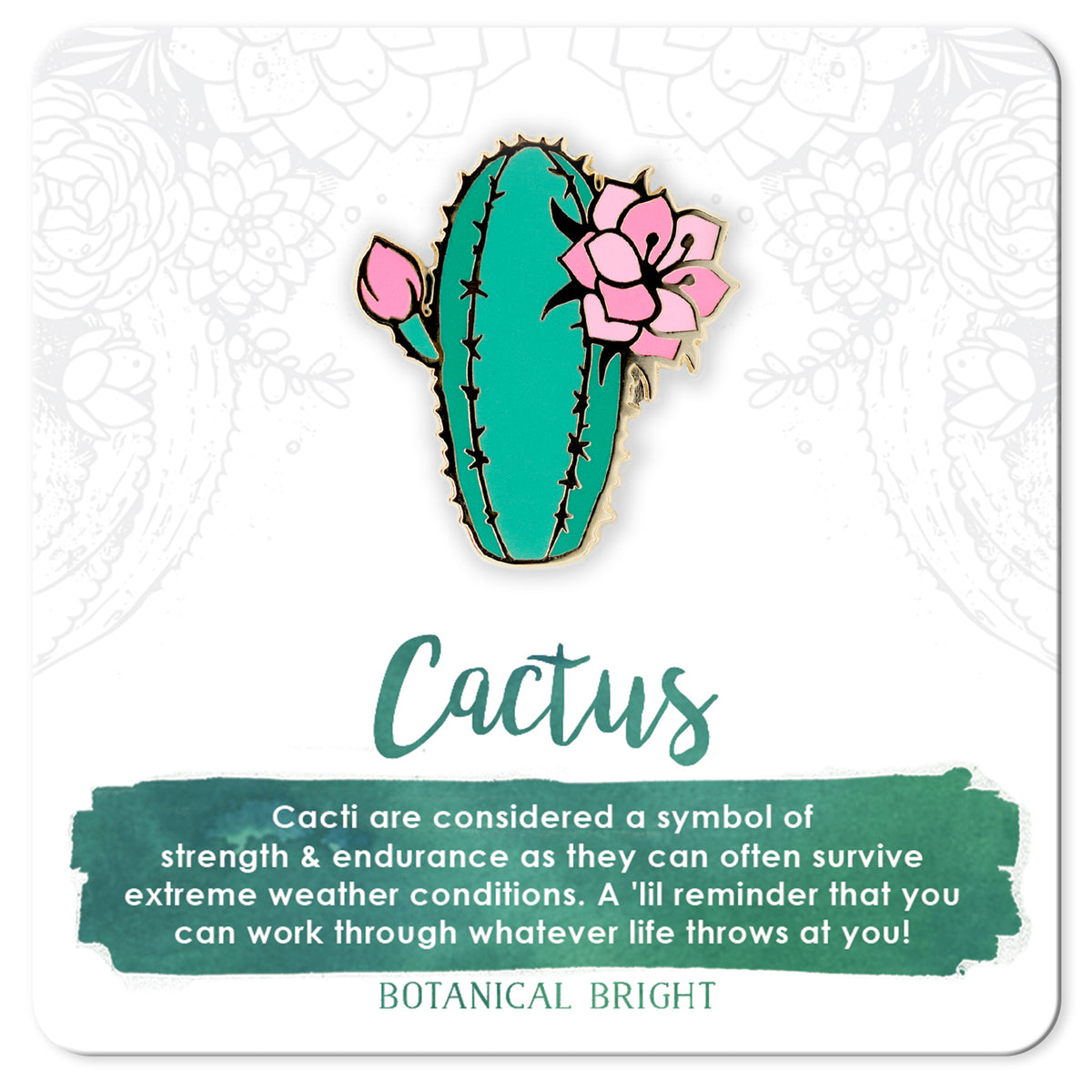 Iris Enamel Pin – Botanical Bright - Add a Little Beauty to Your