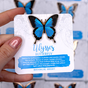 Ulysses Butterfly Enamel Pin