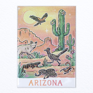 Arizona Wildlife Magnet
