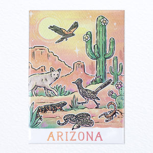 Arizona Wildlife Magnet
