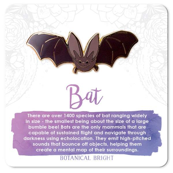 Bat Enamel Pin