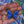 Blue Morpho Butterfly Enamel Keychain