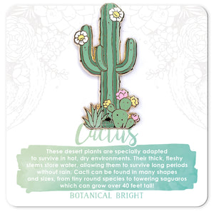 Cactus Enamel Pin