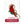 Cardinal Enamel Keychain
