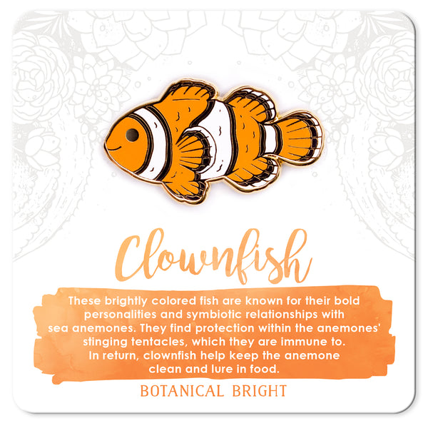 Clown Fish Enamel Pin