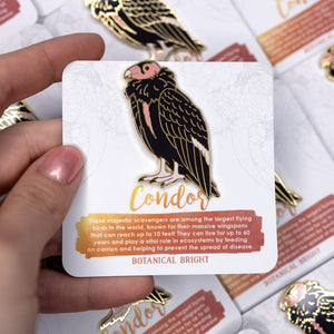 Condor Enamel Pin