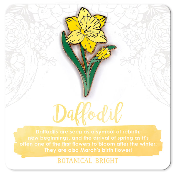 Daffodil Enamel Pin