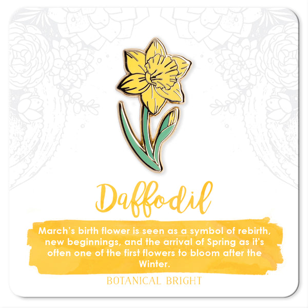 Daffodil Enamel Pin