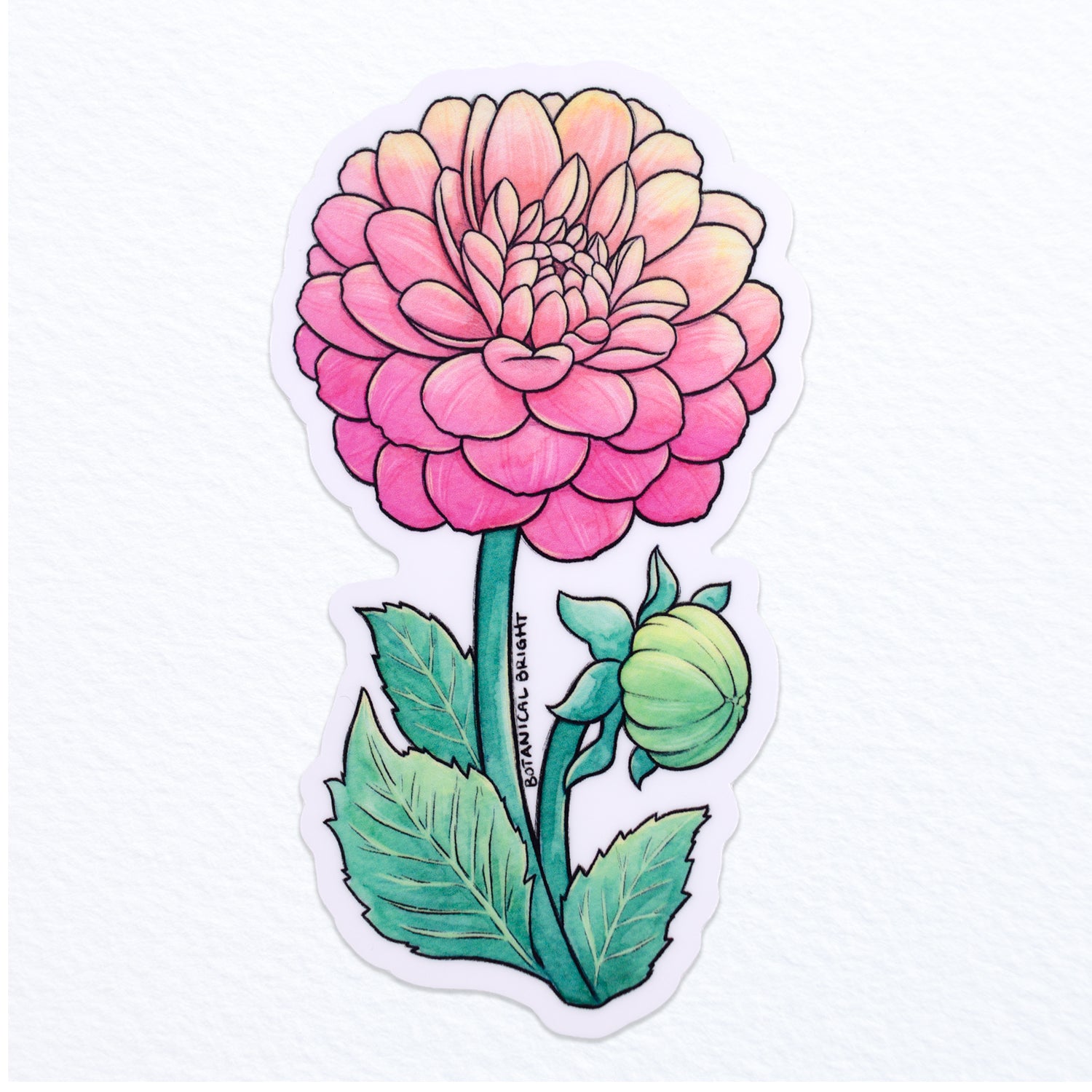 Plant 1 Sticker — Dahlia Press