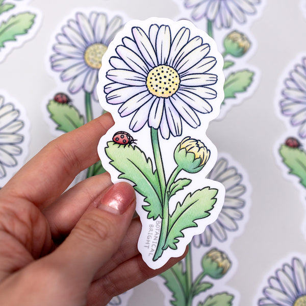 Daisy Vinyl Sticker