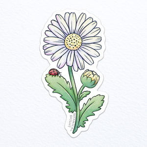 Daisy Vinyl Sticker