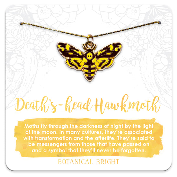 Death's-head Hawkmoth Necklace