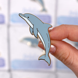 Dolphin Enamel Pin
