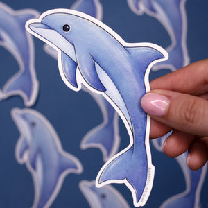 Dolphin Waterproof Vinyl Sticker