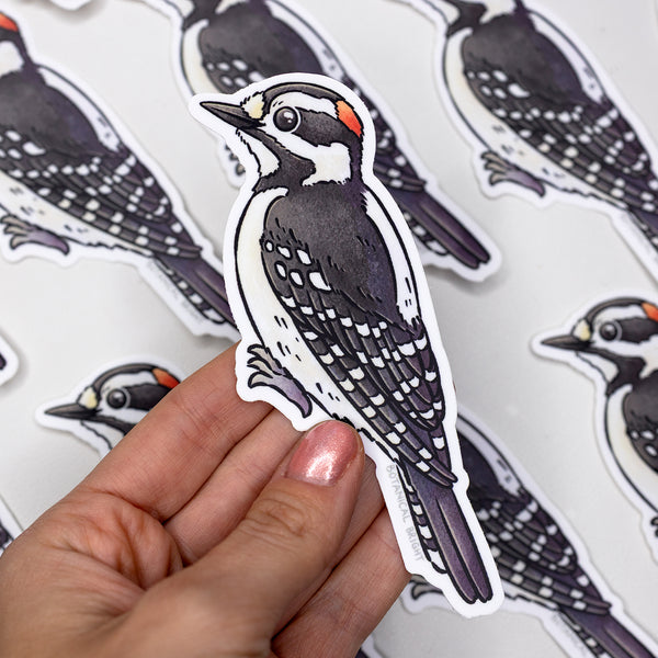 Woodpecker Waterproof Vinyl Sticker