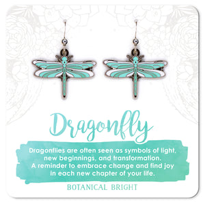 Dragonfly Charm Earrings