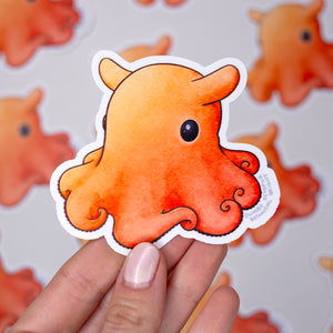 Dumbo Octopus Waterproof Vinyl Sticker