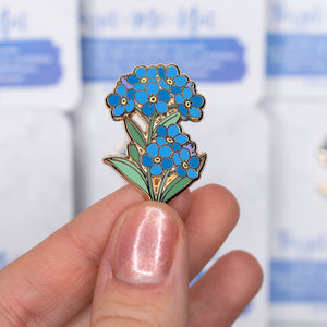 Forget-Me-Not Enamel Pin
