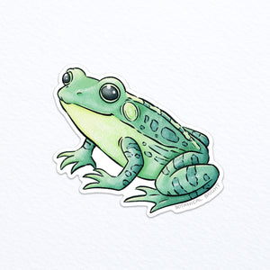 Frog Waterproof Vinyl Sticker
